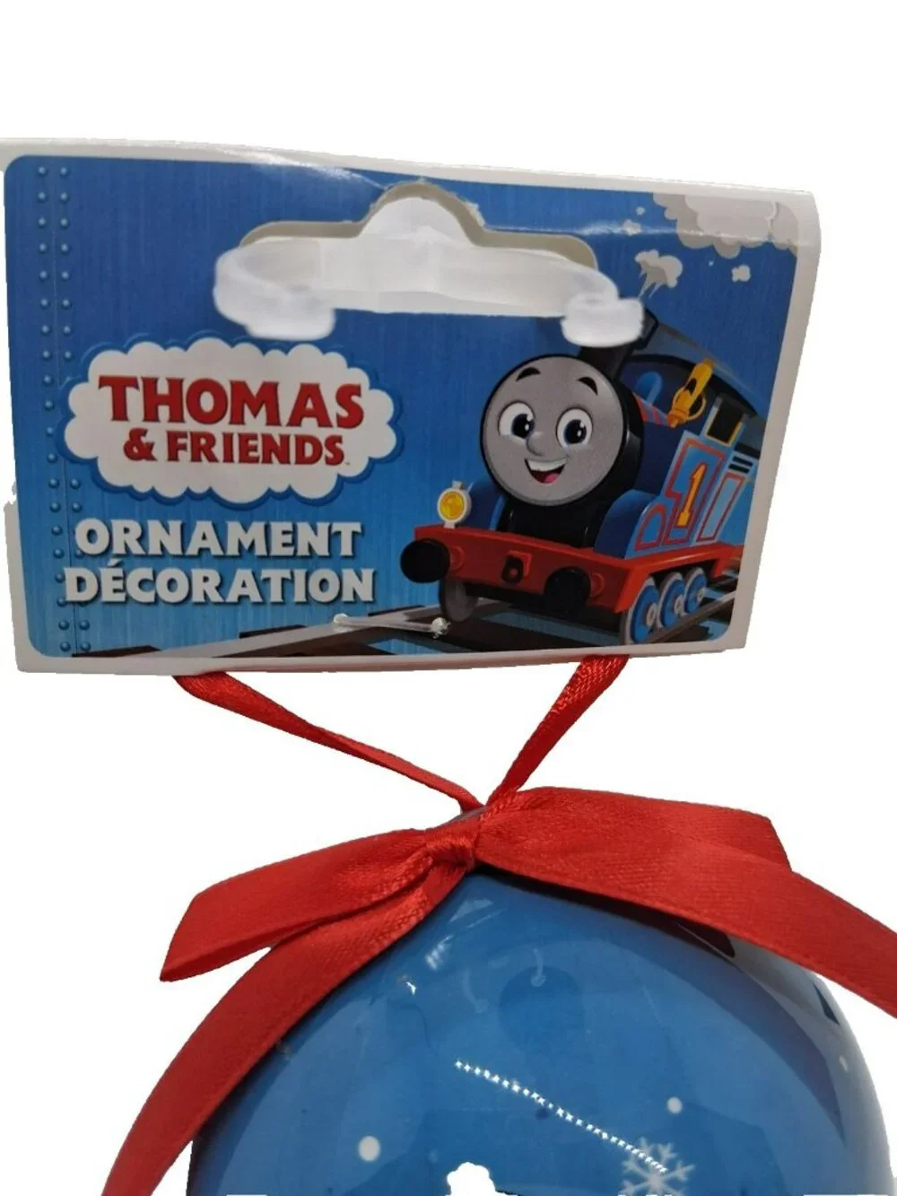 Thomas The Tank Engine Chistmas Ornament Ball Bulb New With Tags